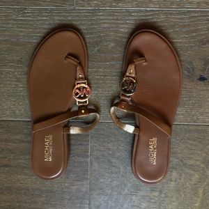 Michael Kors Leather Sandals